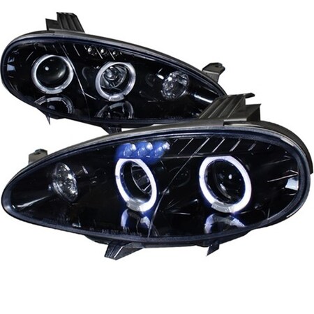 Overtime Projector Headlight Gloss Black Housing Smoke for 01 to 05 Mazda MX5- 10 x 22 x 27 in. OV3197493